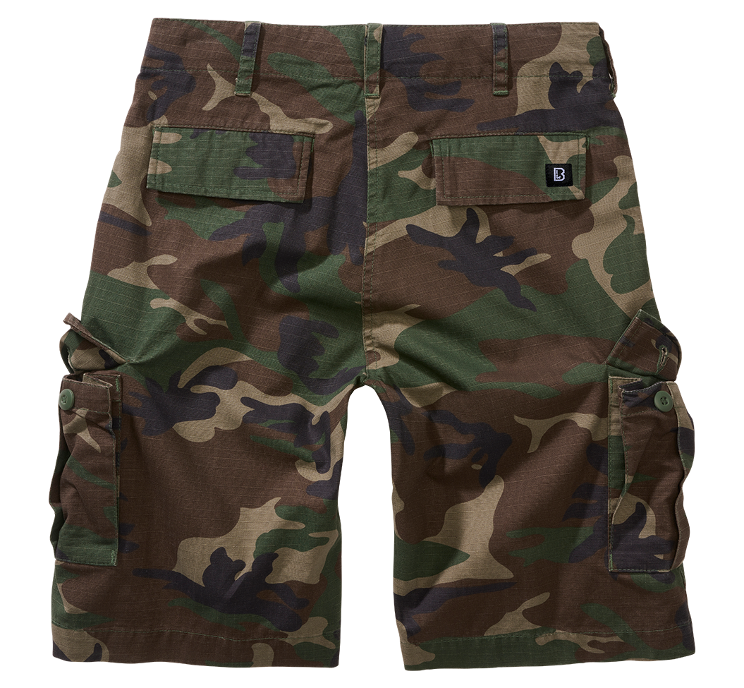 Kids BDU Ripstop Shorts woodland