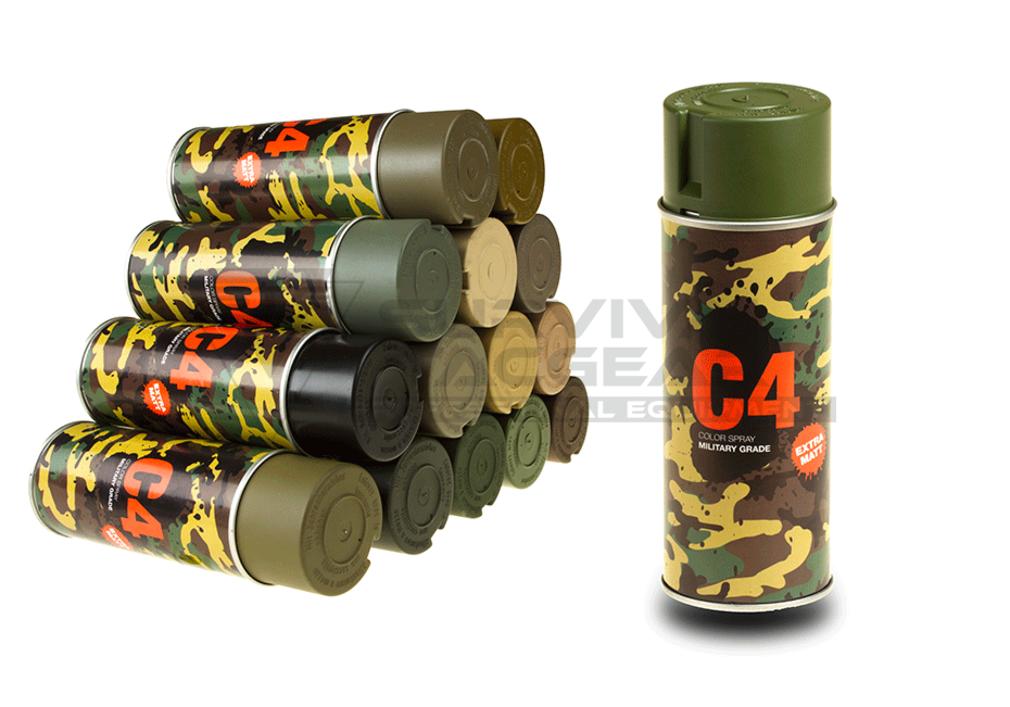 C4 Mil Grade Color Spray RAL 6003