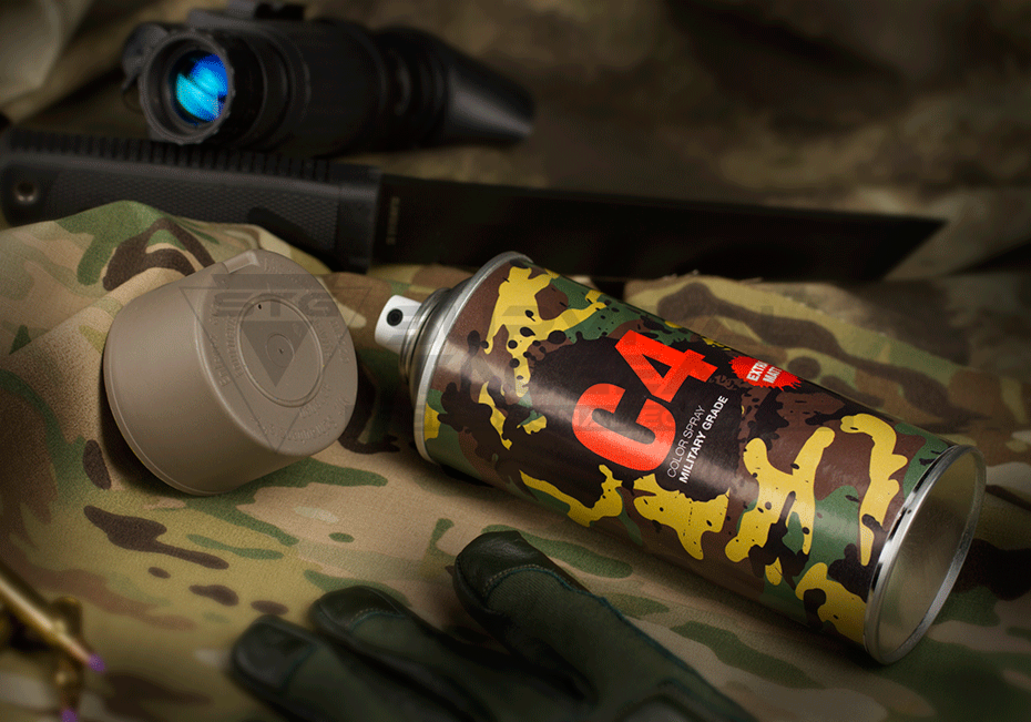 C4 Mil Grade Color Spray RAL 7050