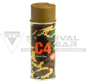 C4 Mil Grade Color Spray Coyote