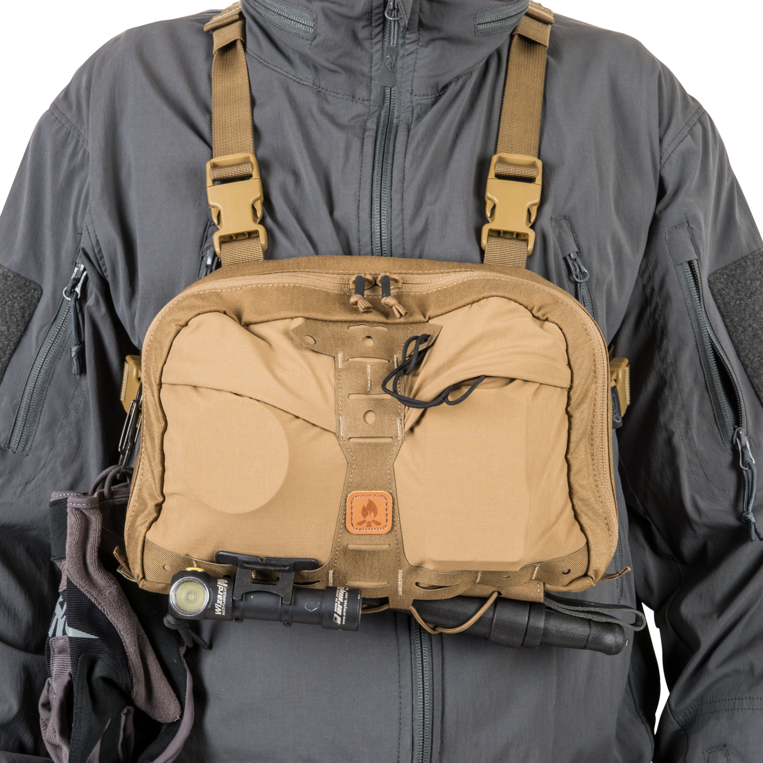 Chest Pack Numbat crimson sky / black