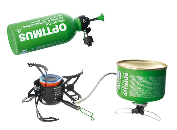 POLARIS Optifuel Kocher mit Brennstoffflasche 0.4L