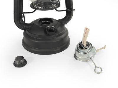 Origin Outdoors Sturmlaterne Lampenöl/Petrol Hurricane schwarz