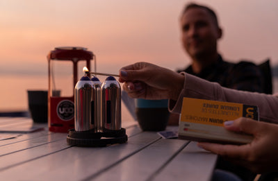 UCO Candlelier Kerzenlaterne rot