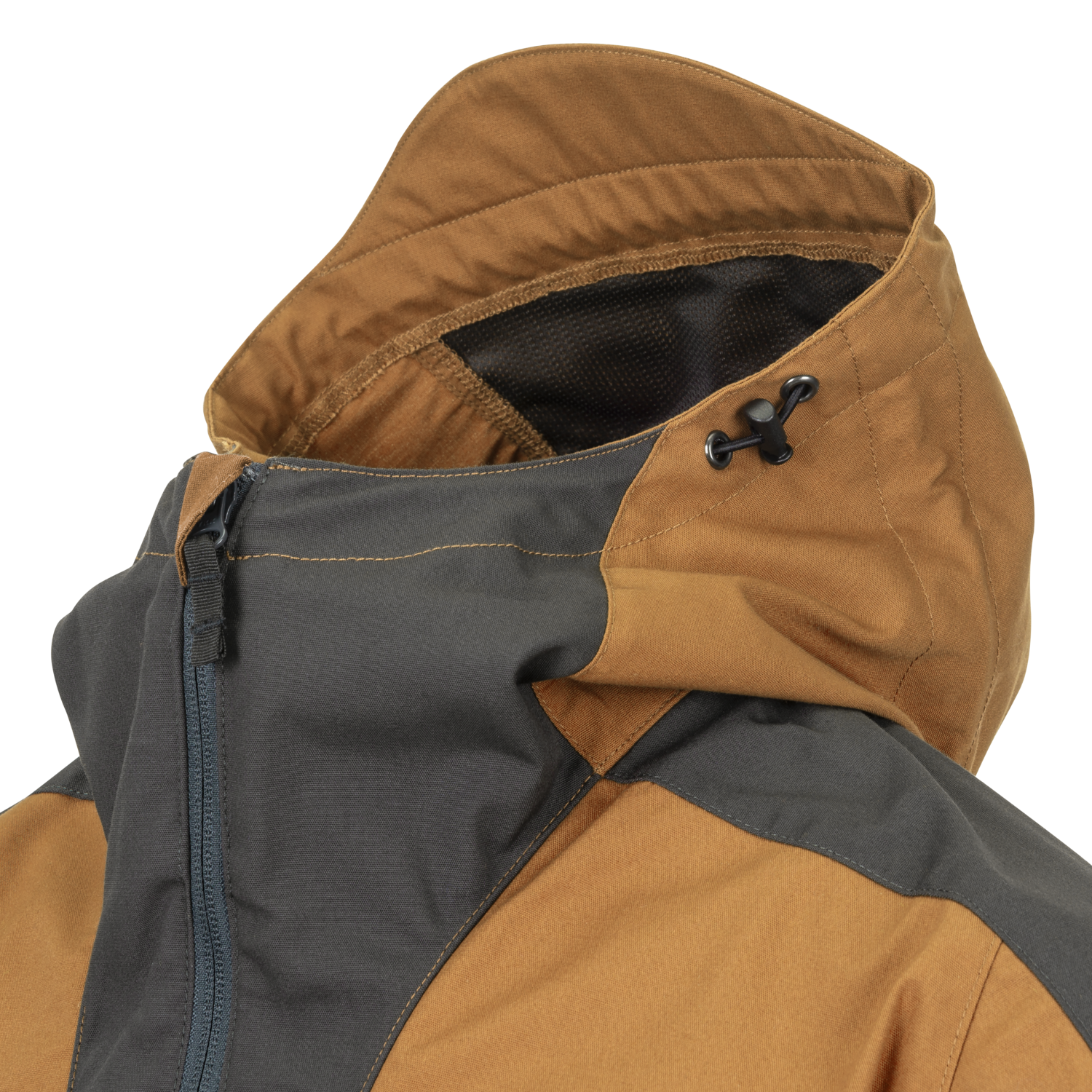 WOODSMAN Anorak Jacke - coyote / ash grey