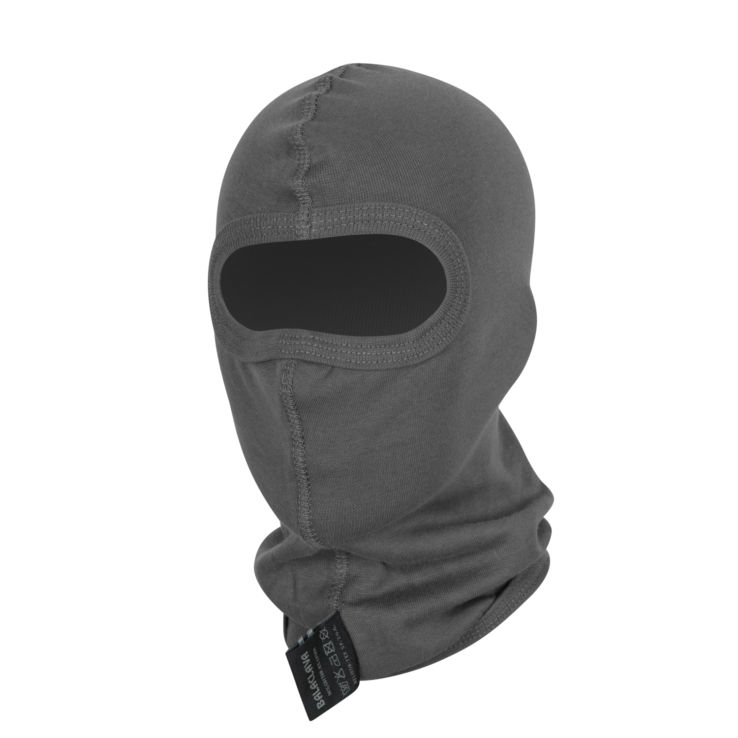 Balaclava aus Baumwolle - shadow grey