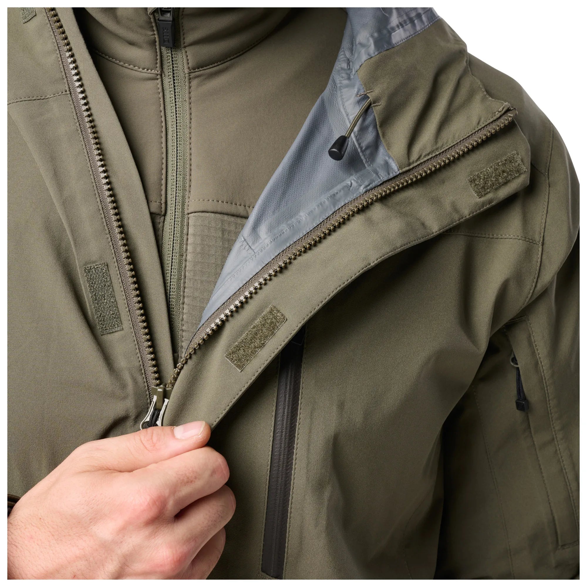 Force Rainshell Jacke ranger green