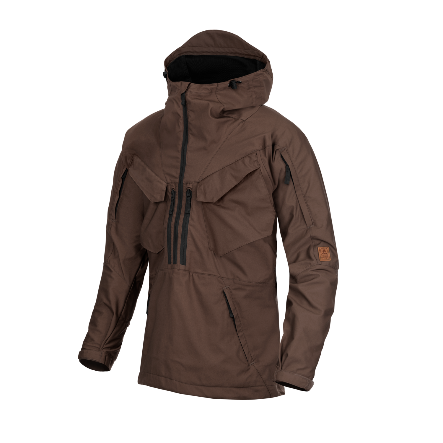 Pilgrim Jacke Anorak Earth Brown / Black A