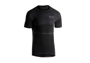 Merino Seamless Shirt SS schwarz