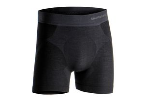 Merino Seamless Boxer schwarz