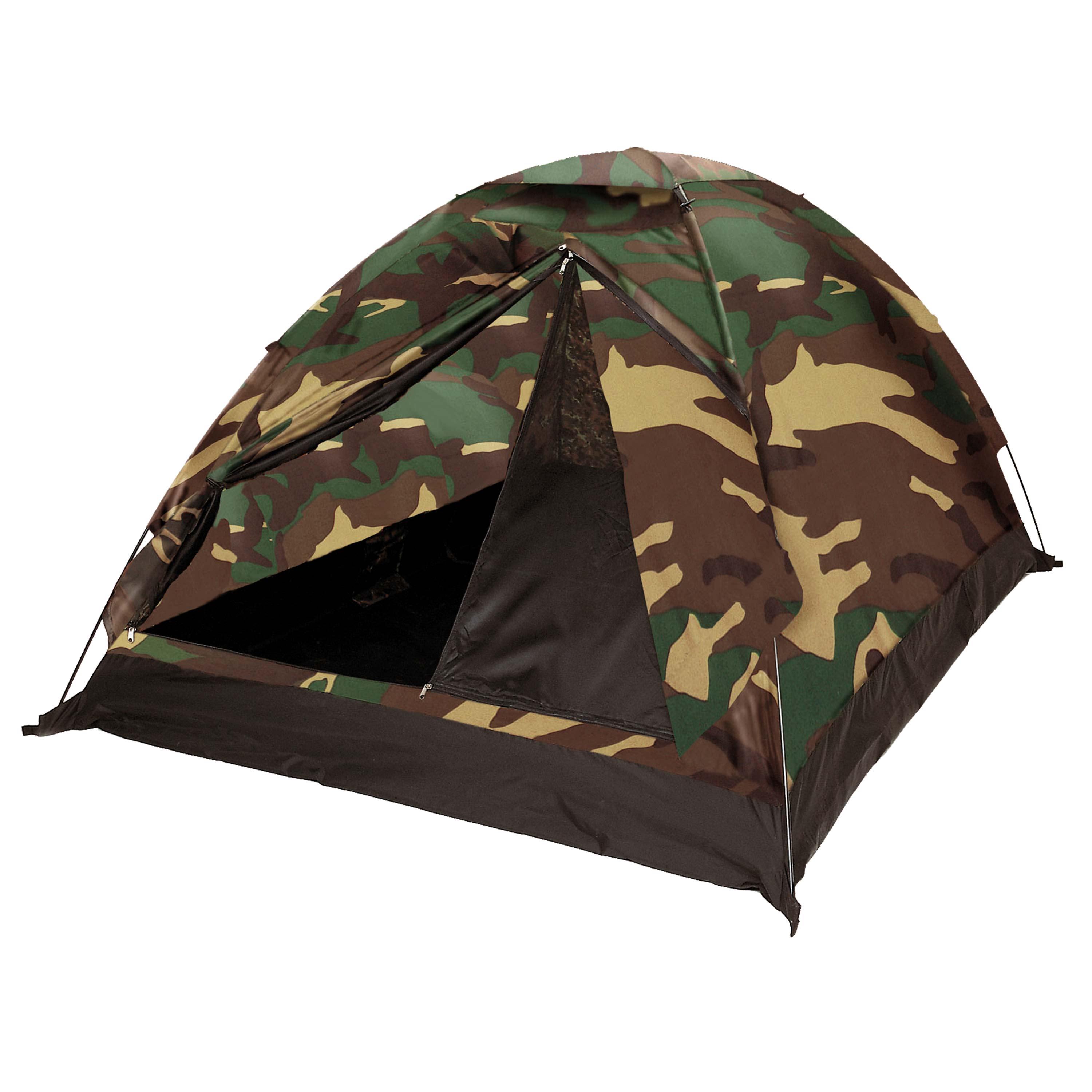 Dreimann-Zelt Iglu Standart woodland