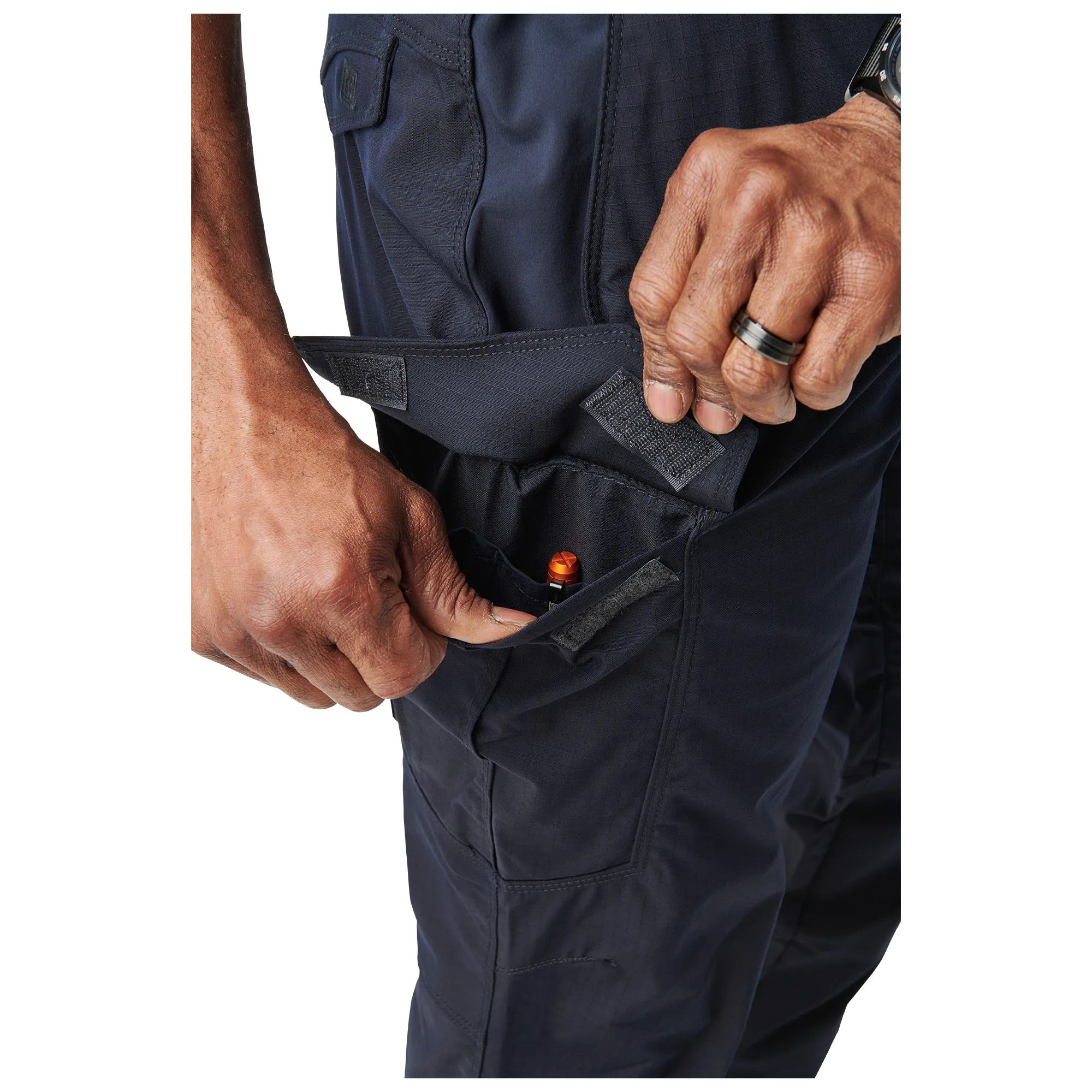 Icon Cargohose navy blau
