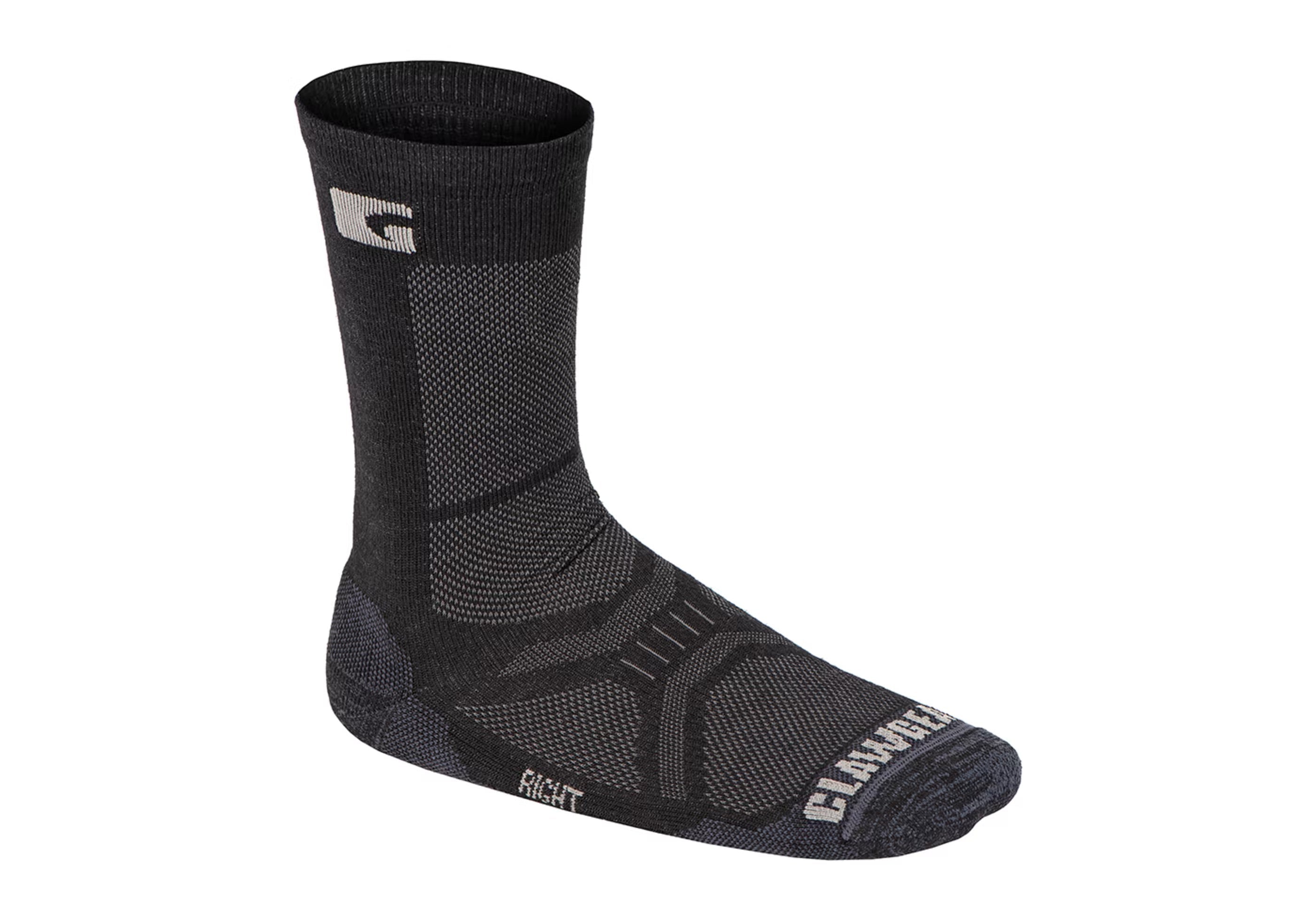 Merino Crew Socks schwarz