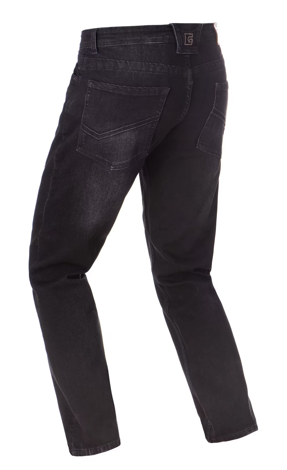 Blue Denim Tactical Flex Jeans - black grey washed