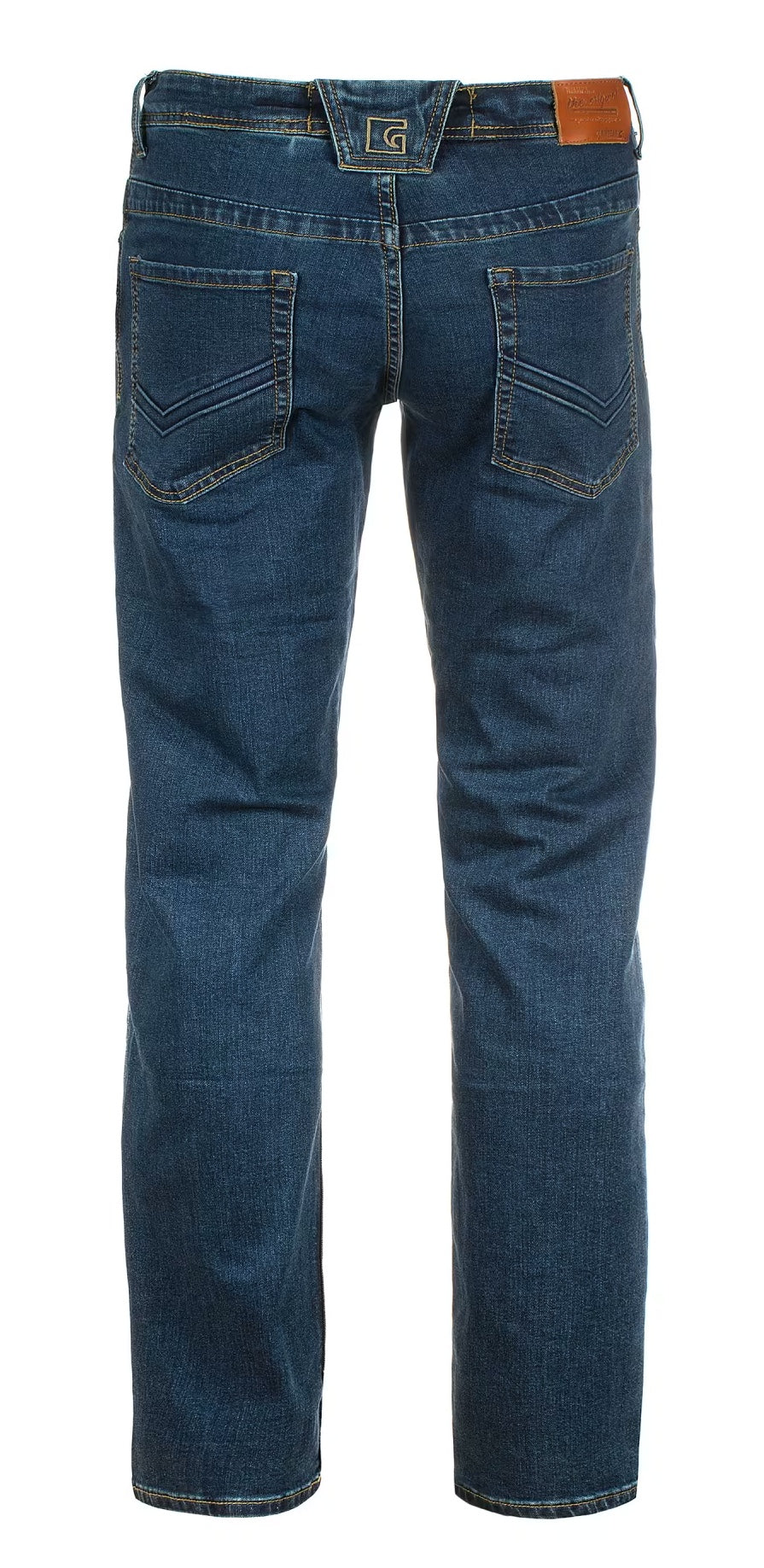 Blue Denim Tactical Flex Jeans - sapphire