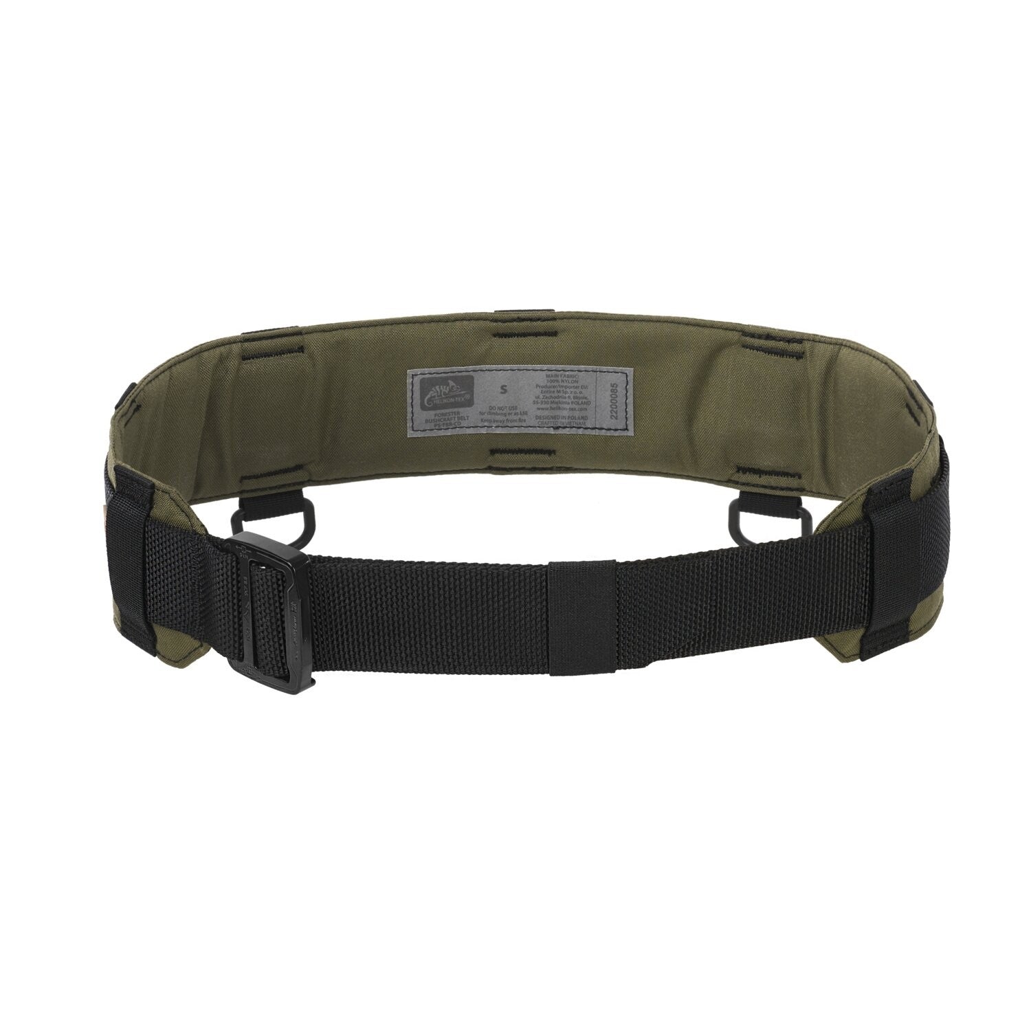 Forester Bushcraft Belt - earth brown/black
