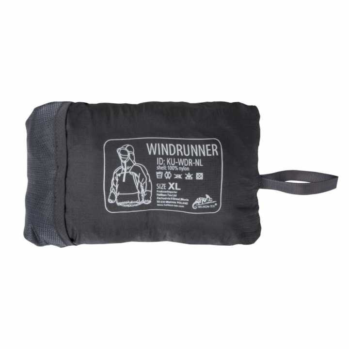 Windrunner schwarz Windshirt  - Windpack Nylon