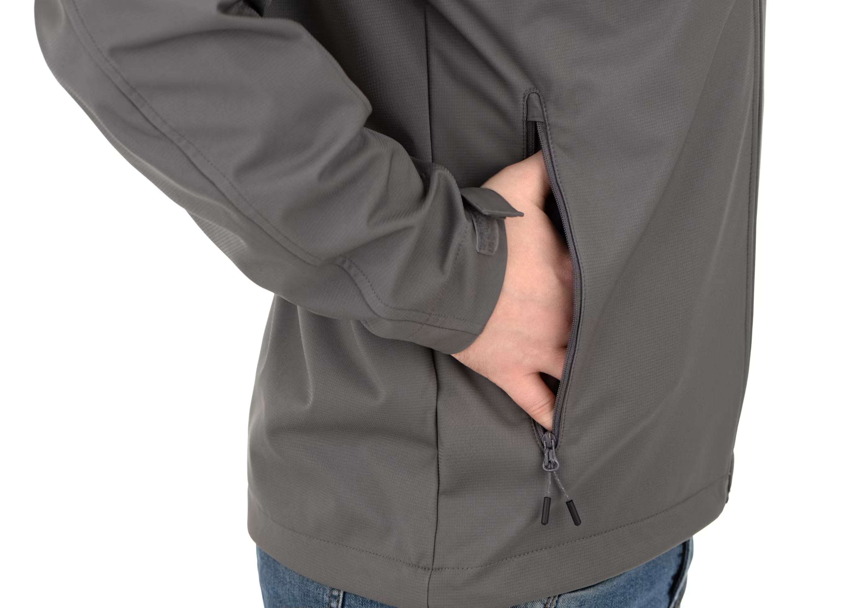 ED Softshell Jacke Wolf Grey