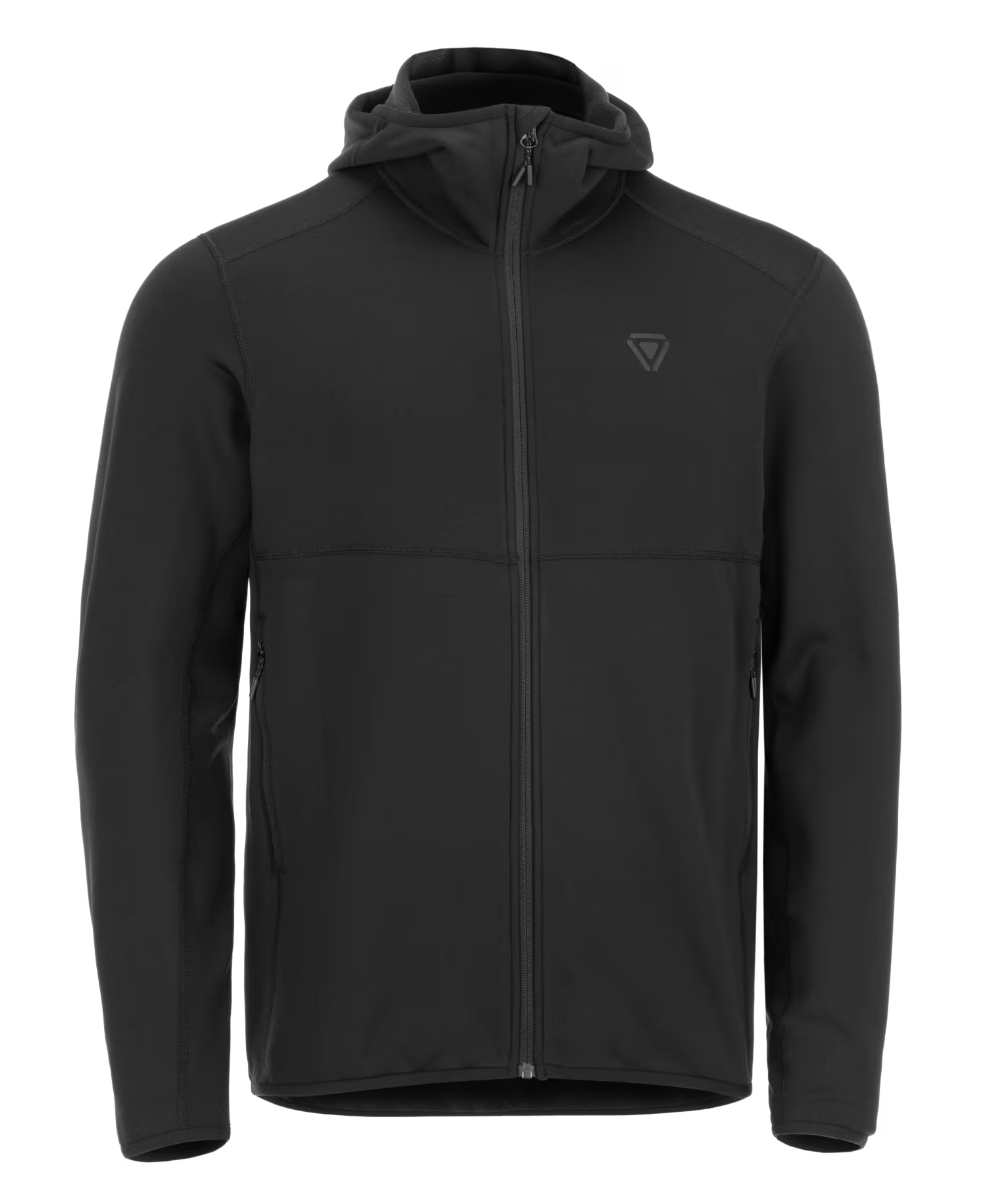 AD Fleece Hoody Schwarz