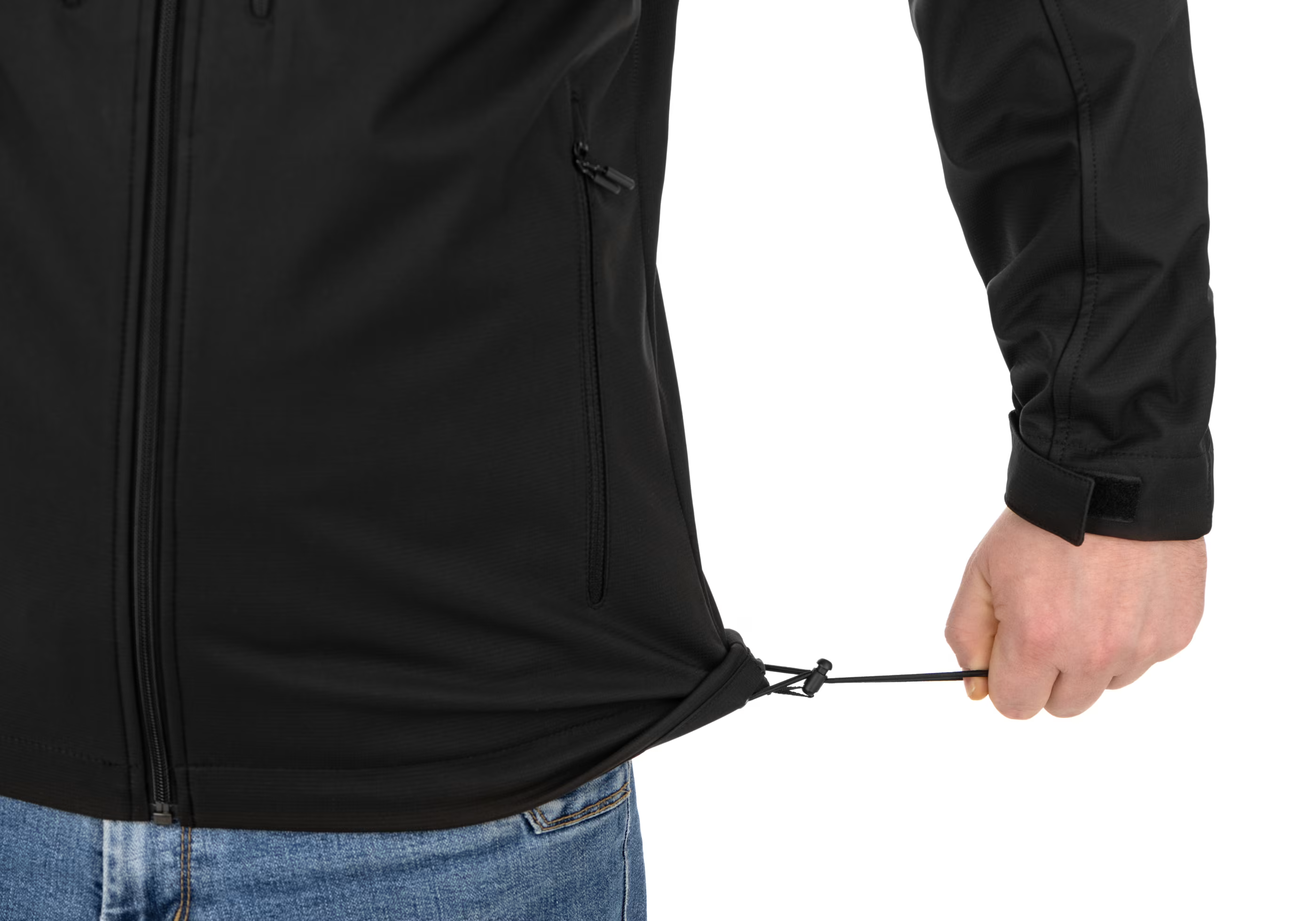 ED Softshell Jacke Schwarz