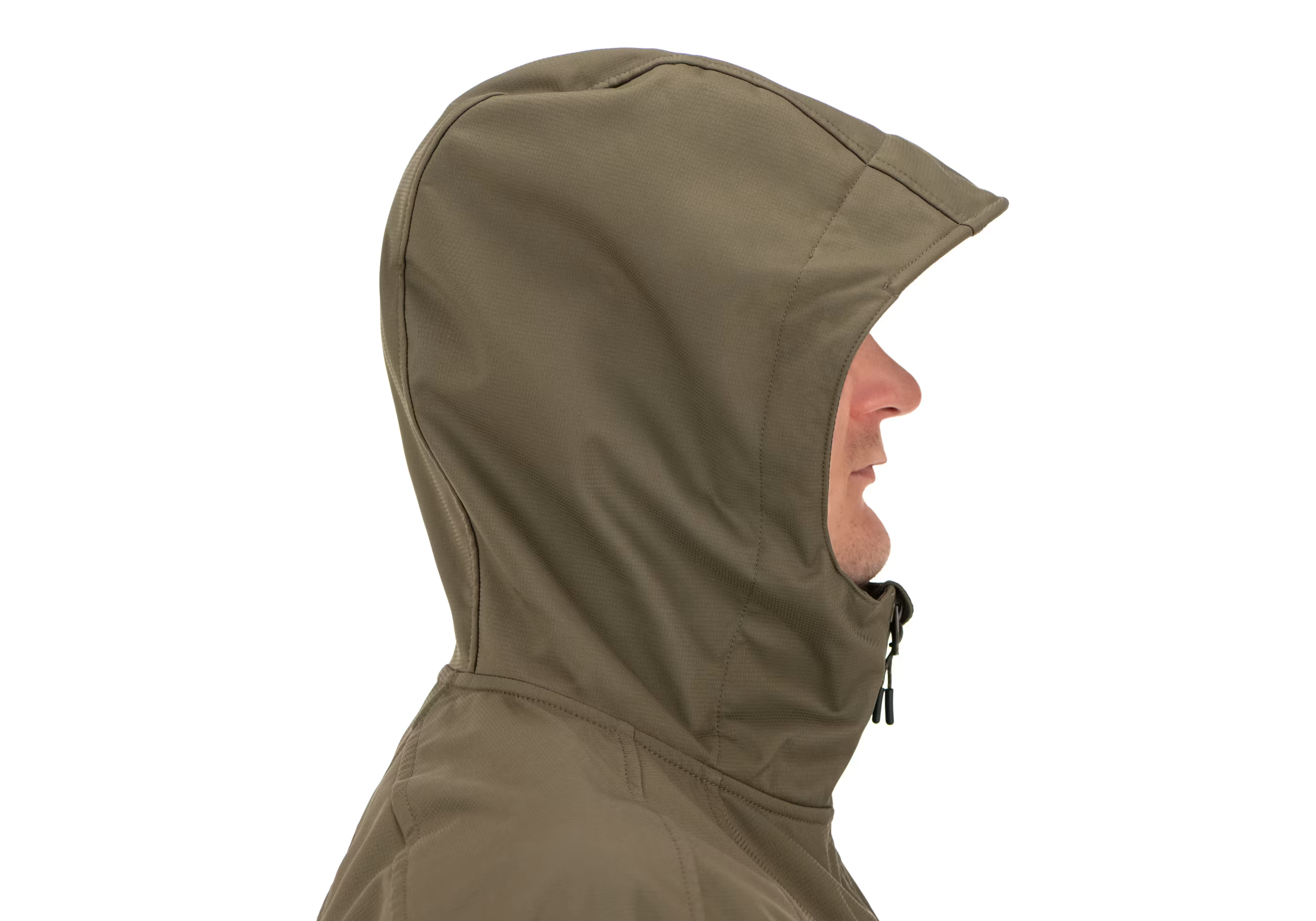 ED Softshell Hoody Stonegrey Olive
