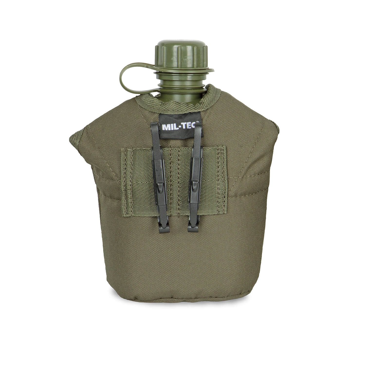 US Feldflasche mit Becher + Hülle olive