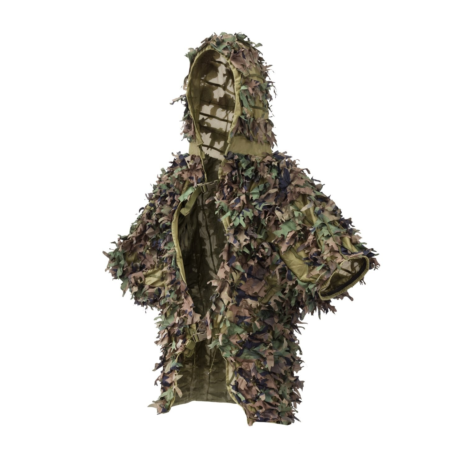 Leaf Ghillie Set US Woodland