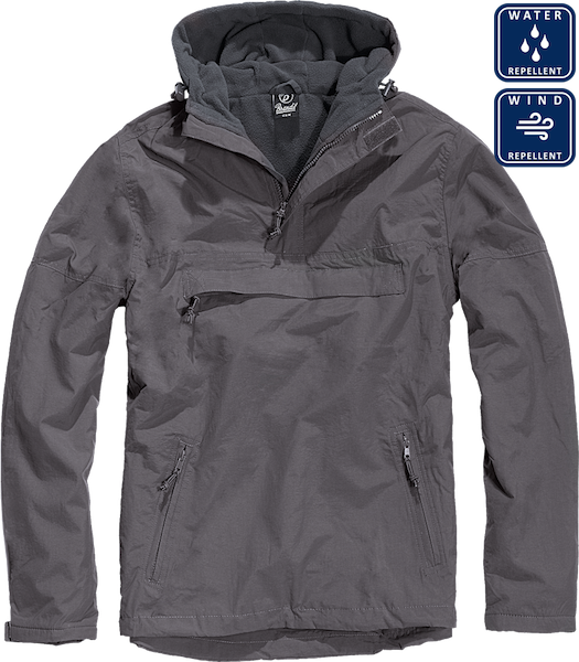 Windjacke Windbreaker grau