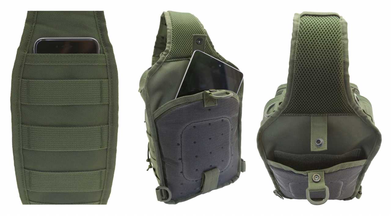 Umhängetasche US Cooper EDC Sling schwarz