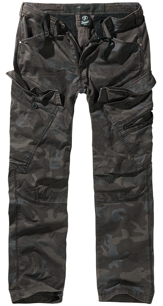 Hose Adven Slim Fit camo dark