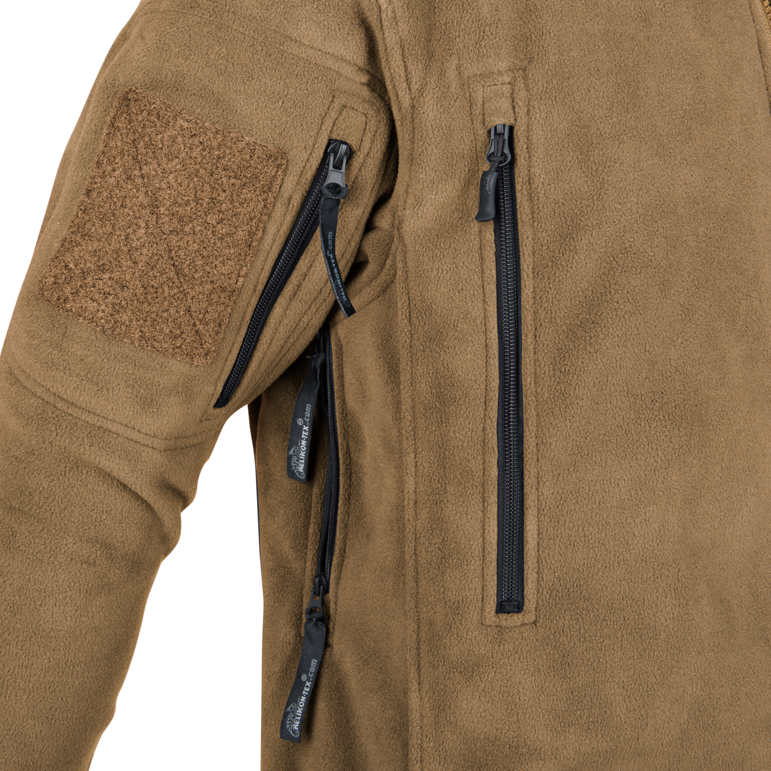 Fleecejacke Liberty oliv/schwarz