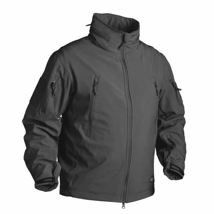 Jacke Gunfighter - Shark Skin Windblocker schwarz