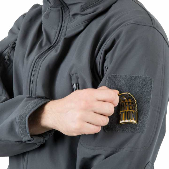 Jacke Gunfighter - Shark Skin Windblocker schwarz