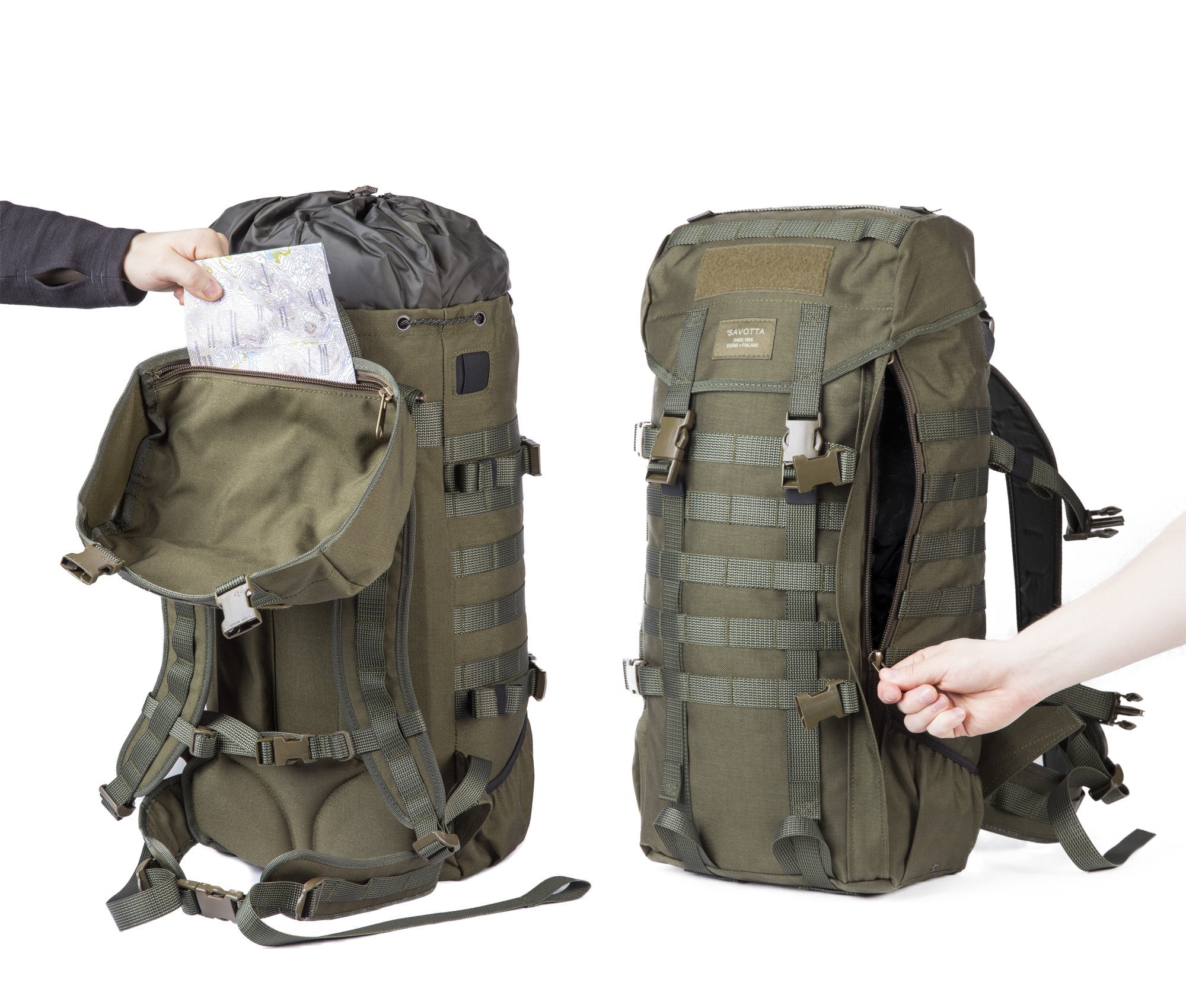 Jäger II M max. 30 l Tagesrucksack, M05 camo