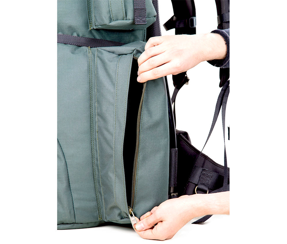 Rucksack 50, 90 l Mehrtagesrucksack, oliv-grün