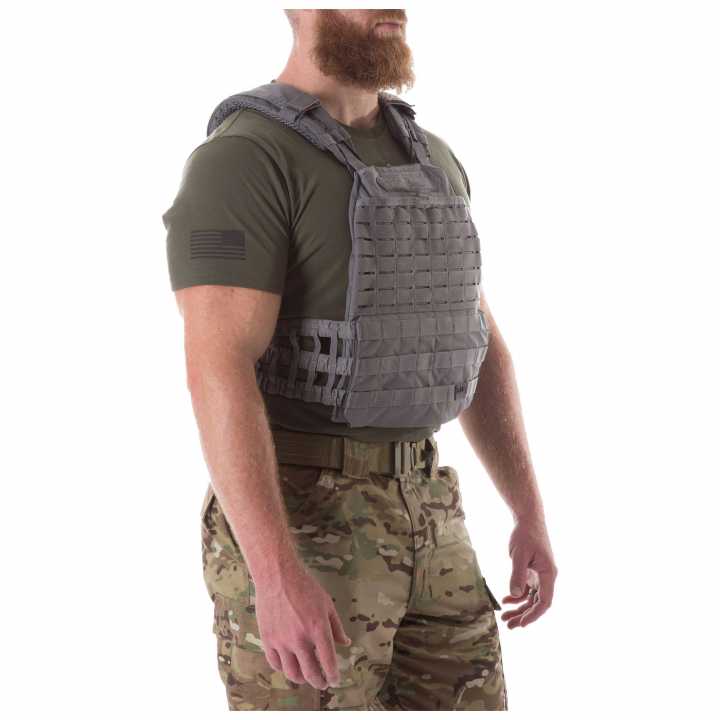 TACTEC Plattenträger - CrossFit grau