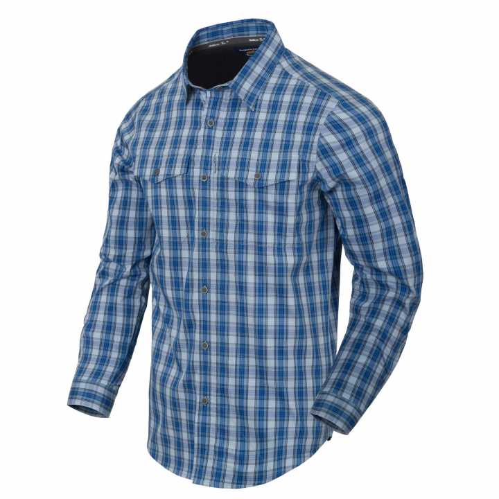 Covert Carry Long Shirt blau