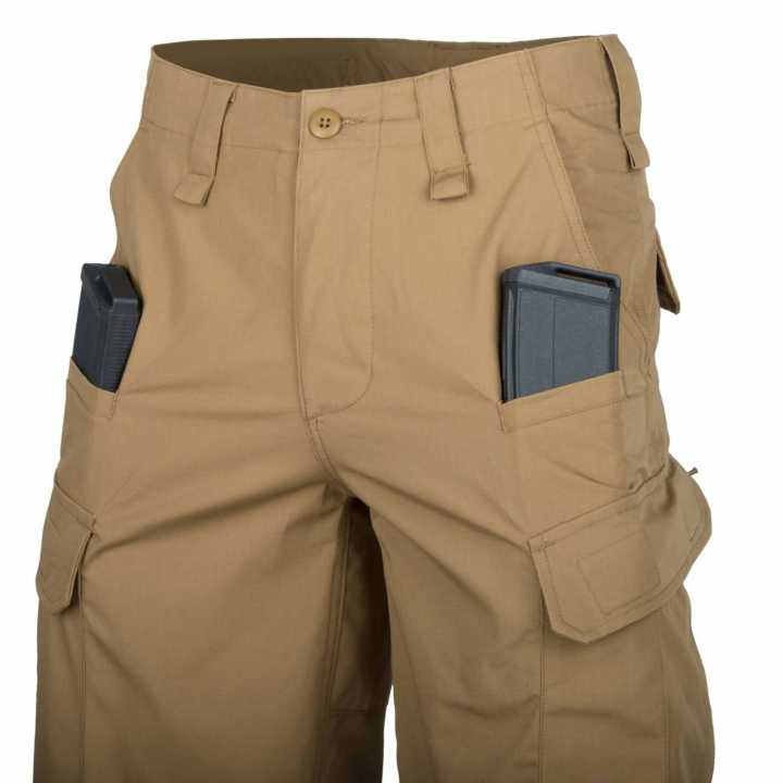 CPU Shorts - Polycotton Ripstop oliv