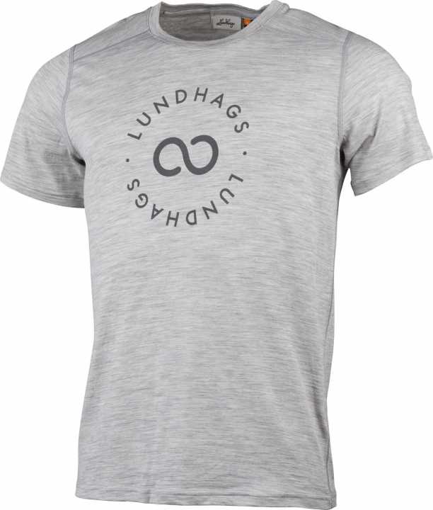 Gimmer Merino T-Shirt Ms Sigill Tee, grau