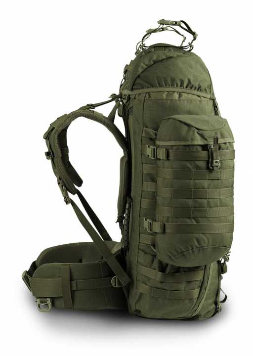 Raccoon 85l Rucksack coyote-braun