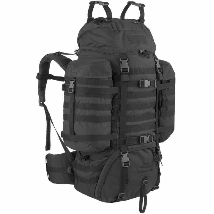 Raccoon 85l Rucksack schwarz