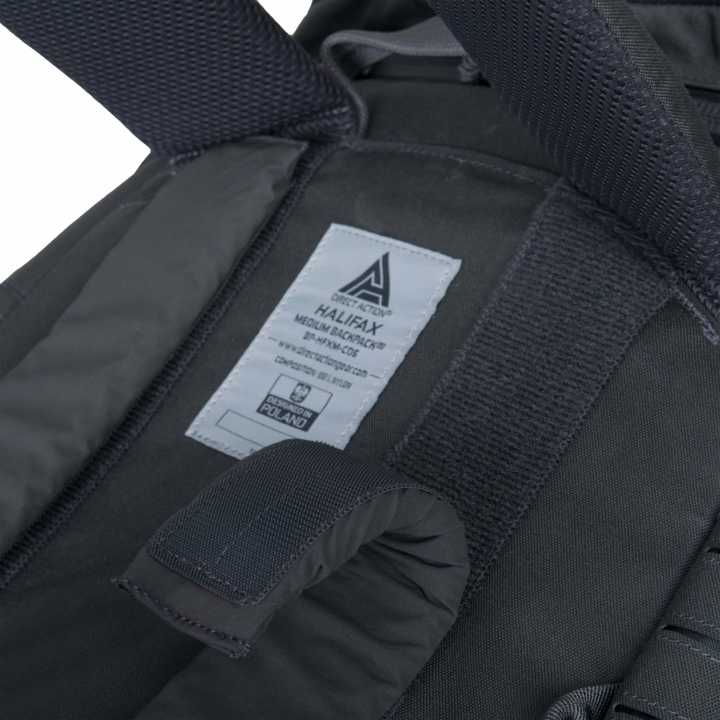 Halifax 40l Medium Rucksack schwarz