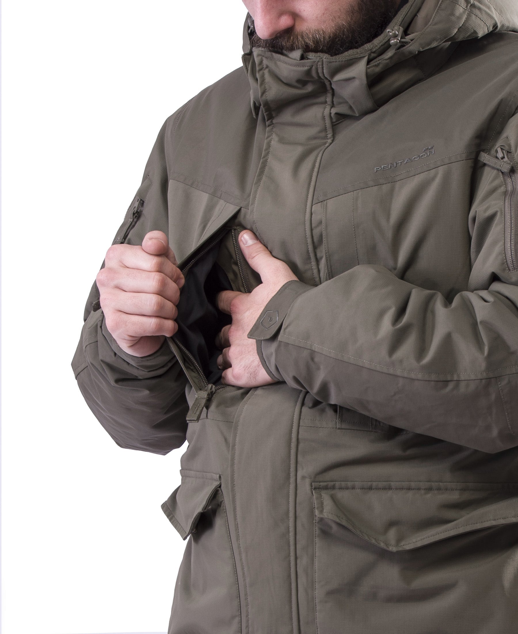 HCP Kälteschutzjacke coyote