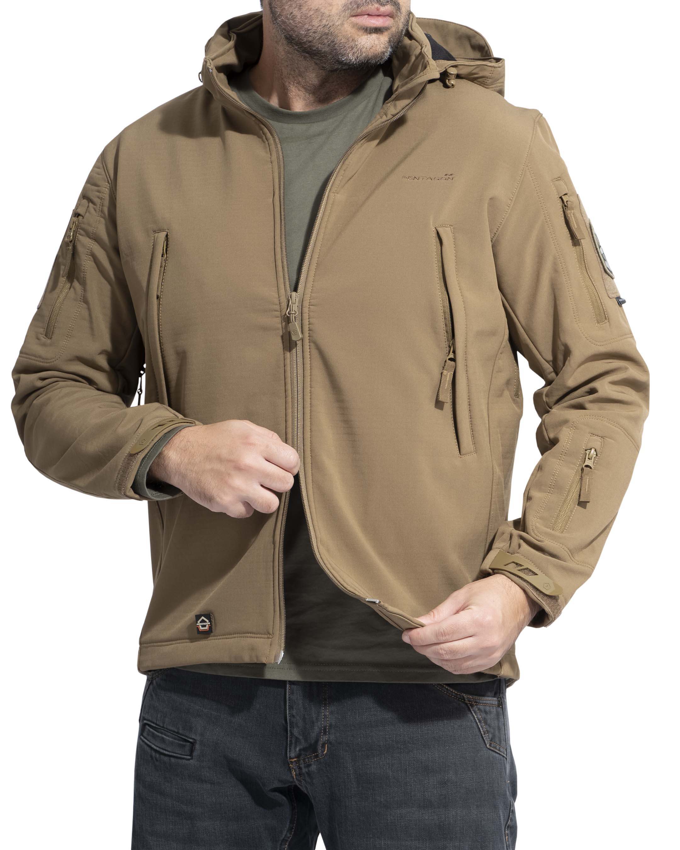 Artaxes Softshell Jacke schwarz