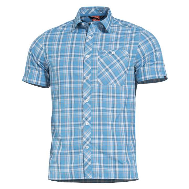 Scout kurzarm Shirt firozi blau