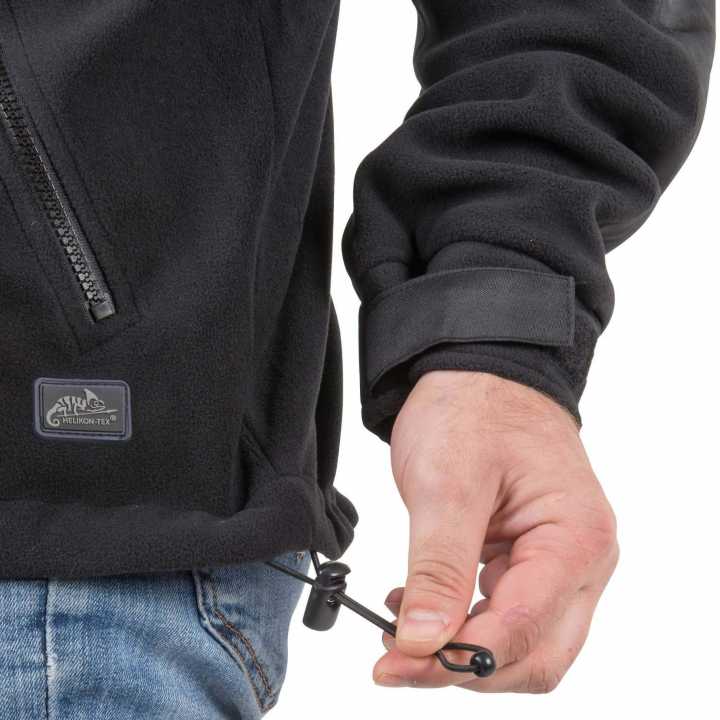 Classic Army Fleece Jacke oliv-schwarz