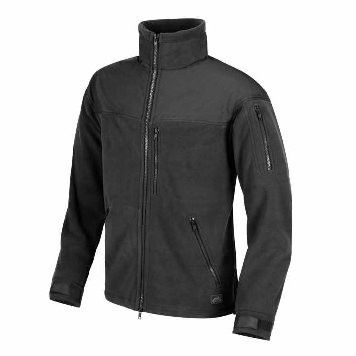 Classic Army Fleece Jacke schwarz