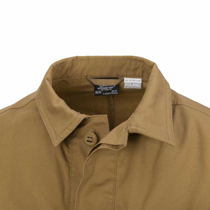 Woodsman Shirt coyote / taiga grün