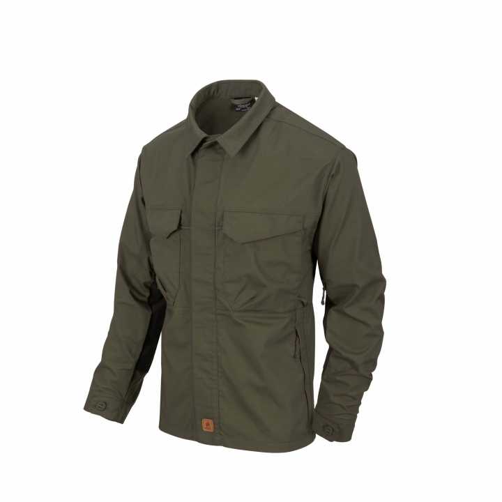 Woodsman Shirt taiga grün / schwarz
