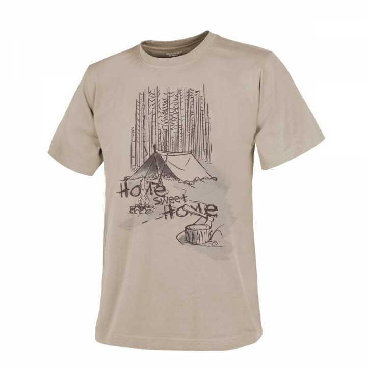 T-Shirt (Home Sweet Home) khaki